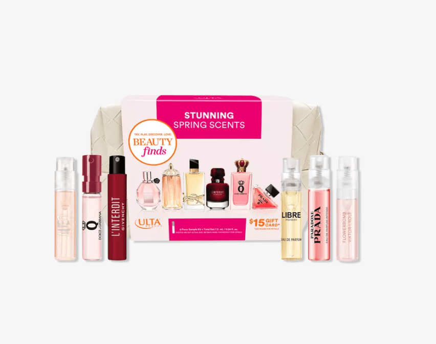 Read more about the article Ulta Beauty Finds – Stunning Spring Scents 6 Piece Sample Kit